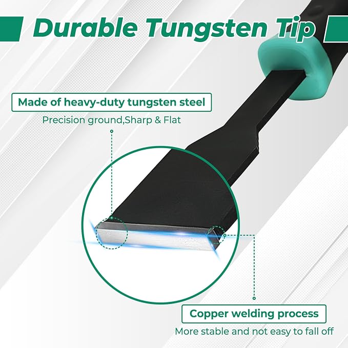 1-1/4-inch Carbide Scraper, Super Gasket Scraper - Image 2