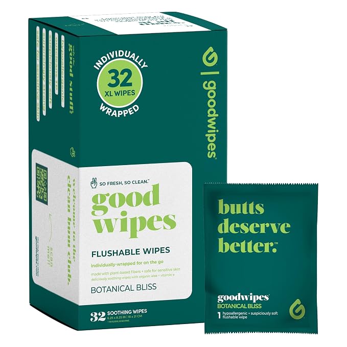 goodwipes Flushable Wipes by goodwipes
