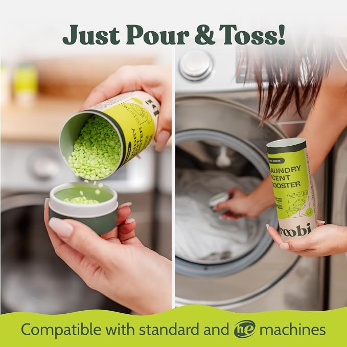 Roobi Sustainable Laundry Scent Booster Beads. Linen Breeze Fragrance Laundry - Image 5