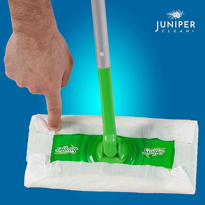 Wet Floor Wipes, Fresh Scent & Plant-Based Textured Cloth Trap Absorb Dirt - Image 5