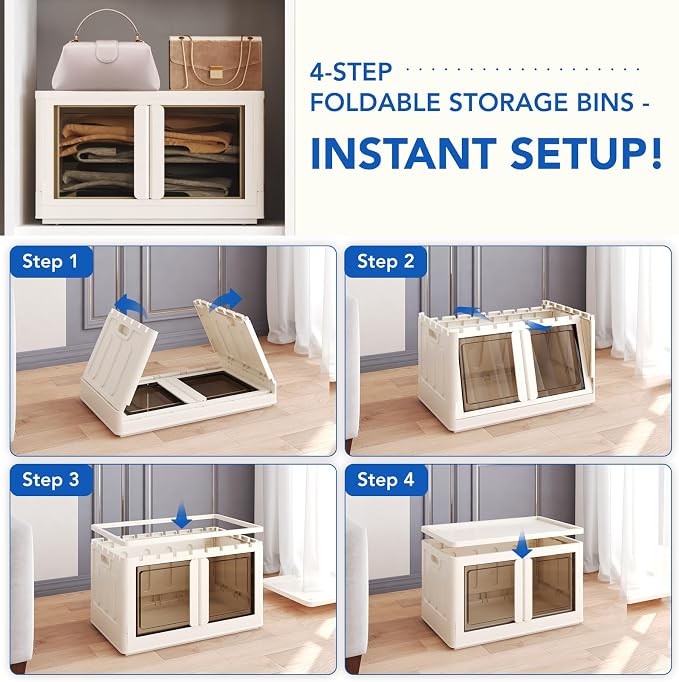 FLEXIMOUNTS 228 QT Stackable Storage Bins - Image 5