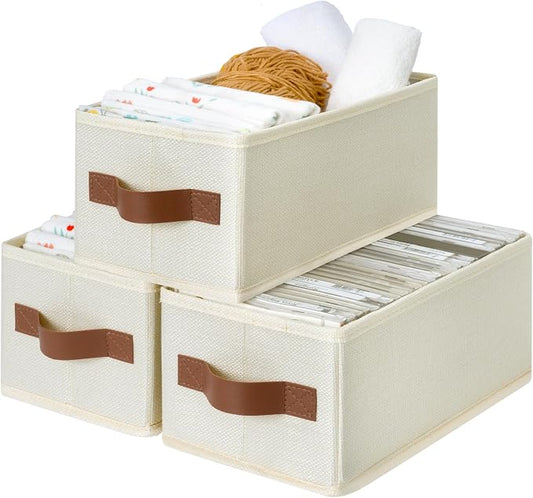 GRANNY SAYS Small Fabric Storage Bins, Storage Baskets by GRANNYSAYS