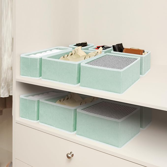 Cupic Cupid Drawer Organizer, Dresser Organizers, Foldabe Drawer Organizer - Image 6