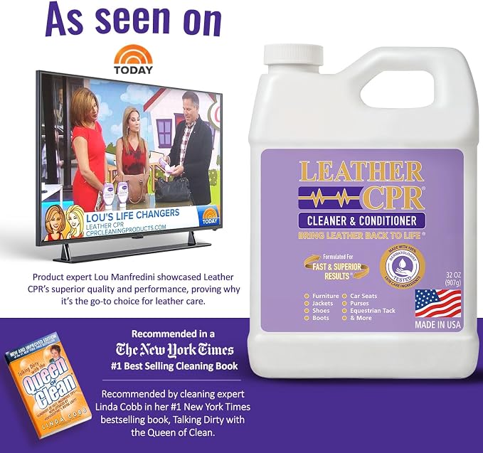 Leather CPR Leather Cleaner And Conditioner - Image 8