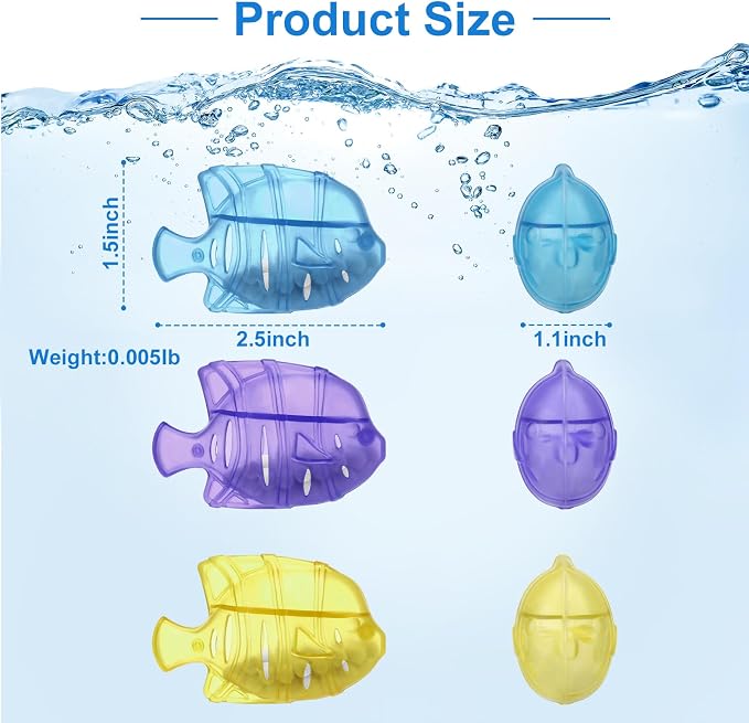 10PC Humidifier Cleaner Fish Universal Humidifier Tank Cleaner Works in All - Image 3