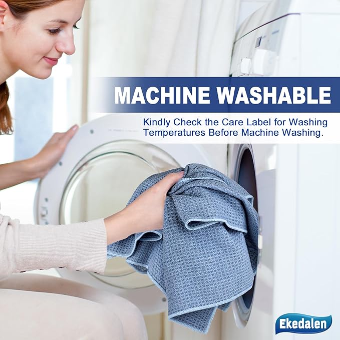 Microfiber Cleaning Cloth Waffle Weave - Image 9