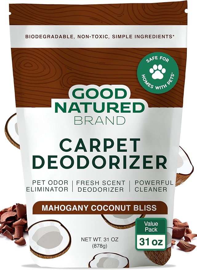 Good Natured Brand | Carpet Deodorizer & Freshener Powder | 31 oz Pet Odor by GoodNaturedBrand