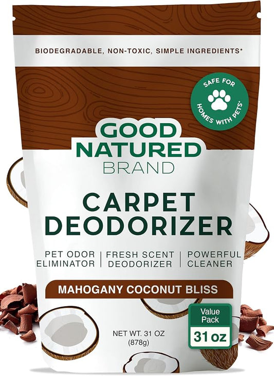 Good Natured Brand | Carpet Deodorizer & Freshener Powder | 31 oz Pet Odor by GoodNaturedBrand