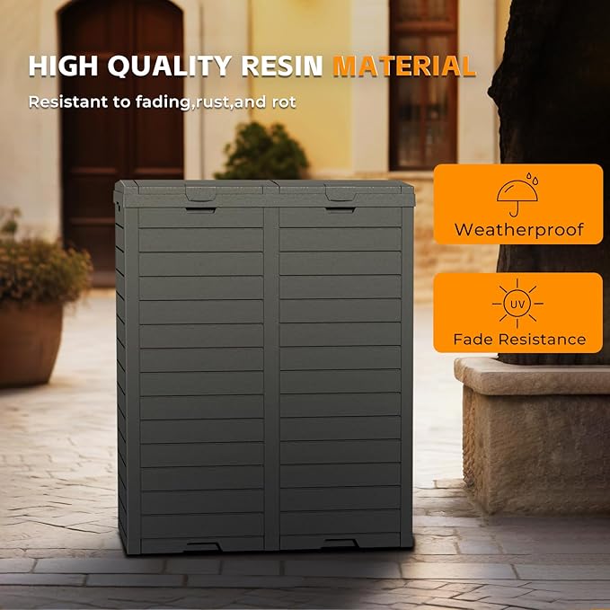 62-Gallon Outdoor Trash Can - Image 2