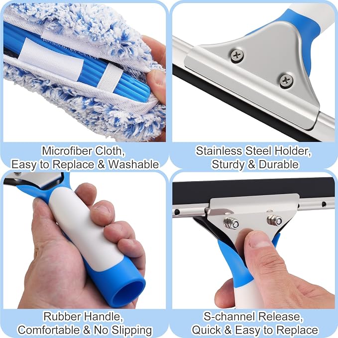 Professional Window Cleaning Kit 14IN, - Image 6
