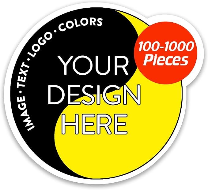5-1000 Custom Vinyl Stickers by DayStarCustomDesigns
