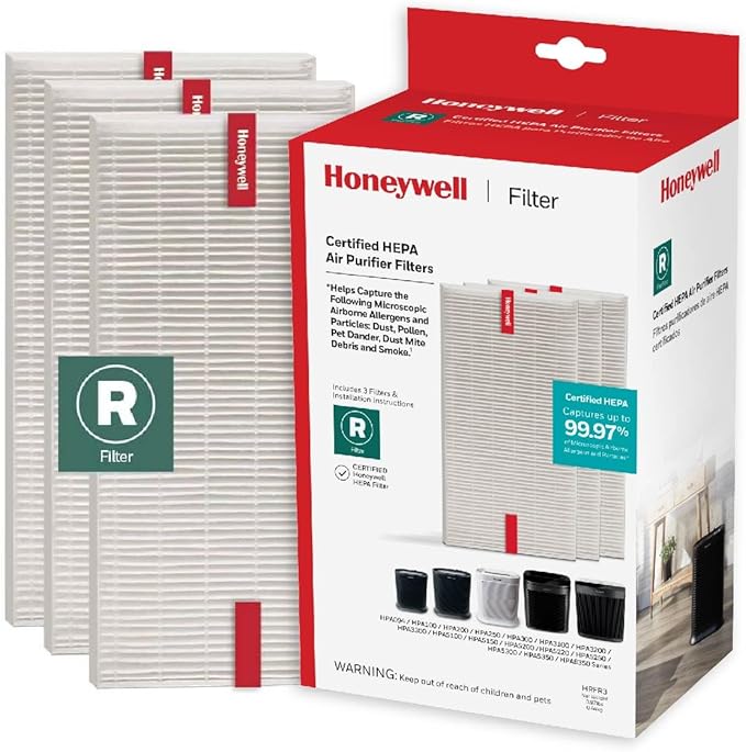 Honeywell HEPA Air Purifier Filter R, 3000 and 5000 Series by HoneywellAirComfort