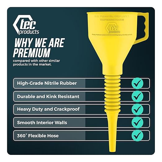 TEC Products FlexAll Long Flexible Funnel - Image 3