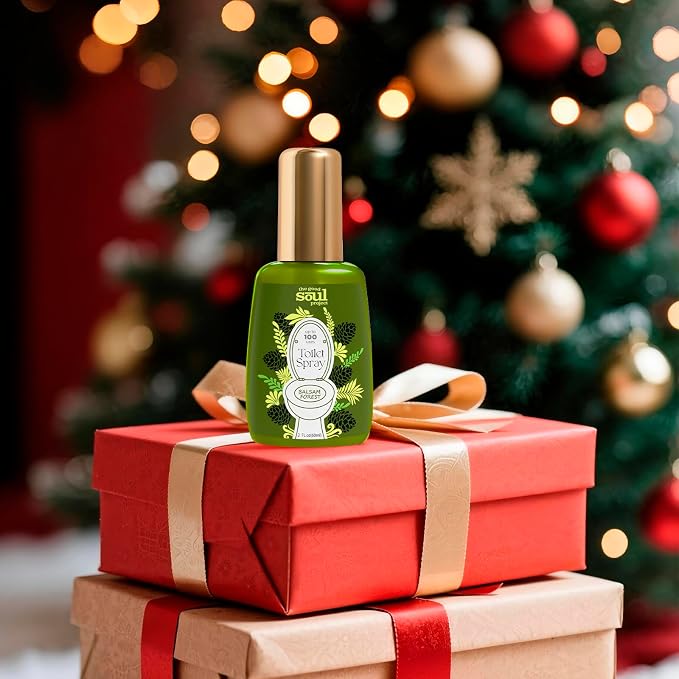 Holiday Toilet Spray, Balsam Forest, 4 Fl.Oz, Eliminates Bathroom & Toilet Odors - Image 6