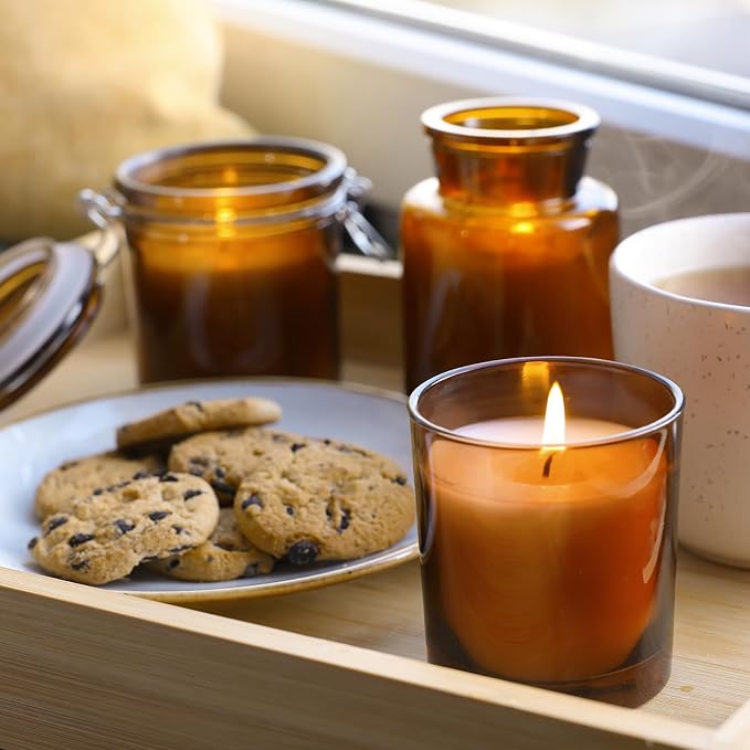 14 OZ Thick Candle Jars for Making Candles 12 Pcs, 3 Wick Empty Jars - Image 5