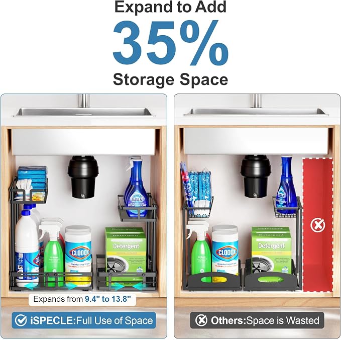 iSPECLE Under Sink Organizer - Image 2