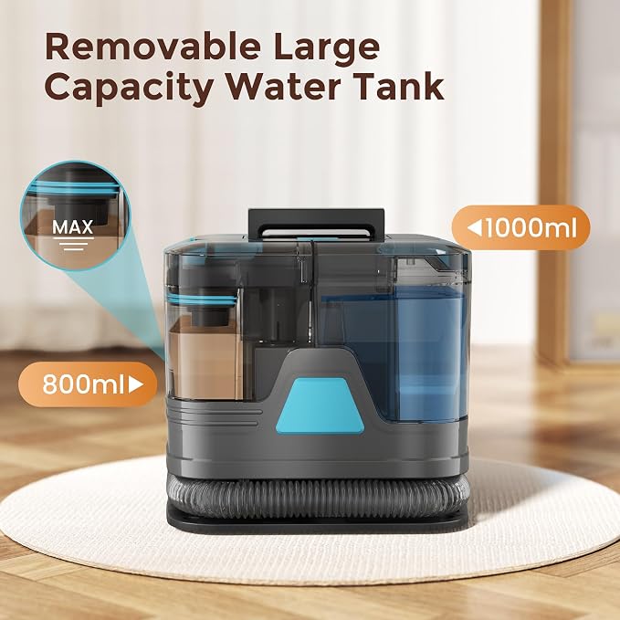 DEVOAC C8 Portable Carpet Upholstery Spot Cleaner Machine - Image 7