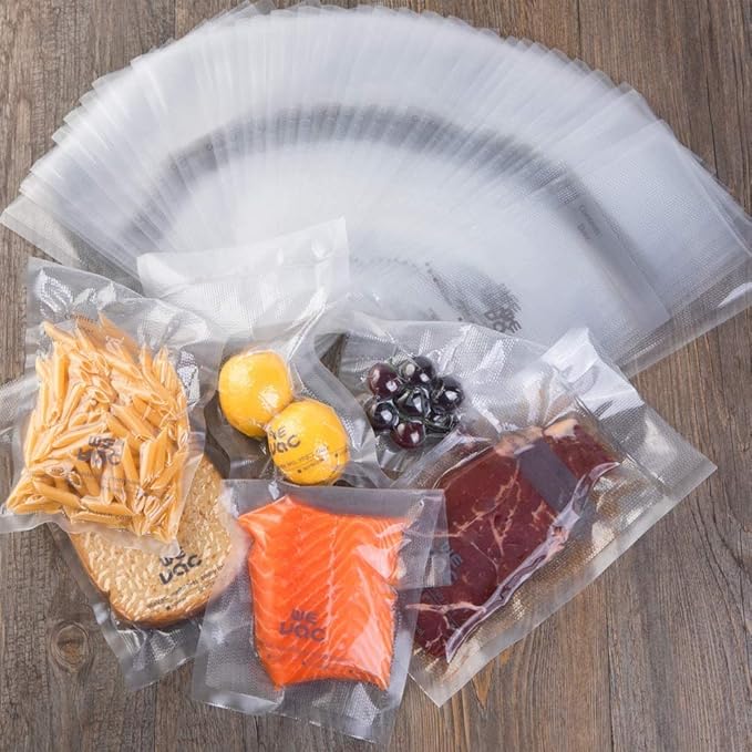 Wevac 8” x 12” 200 Count Food Vacuum Sealer Bags Keeper, PreCut Quart, BPA Free - Image 7