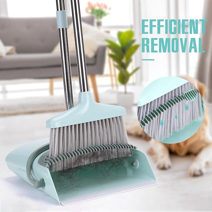 XXXFLOWER Broom and Dustpan Set - Image 3