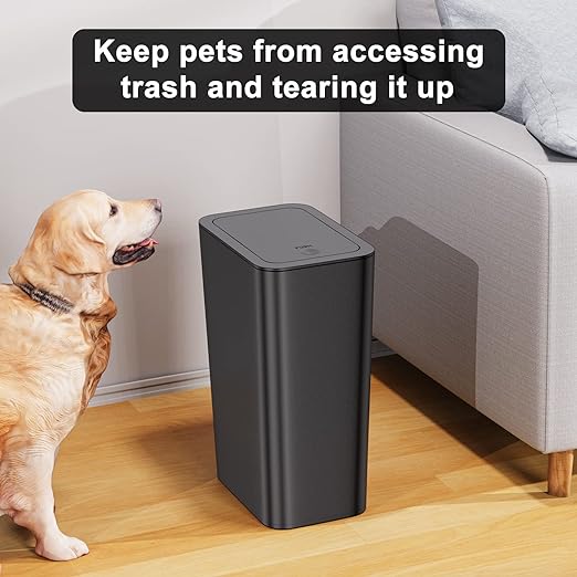 N. NETDOT Bathroom Trash Can - Image 3