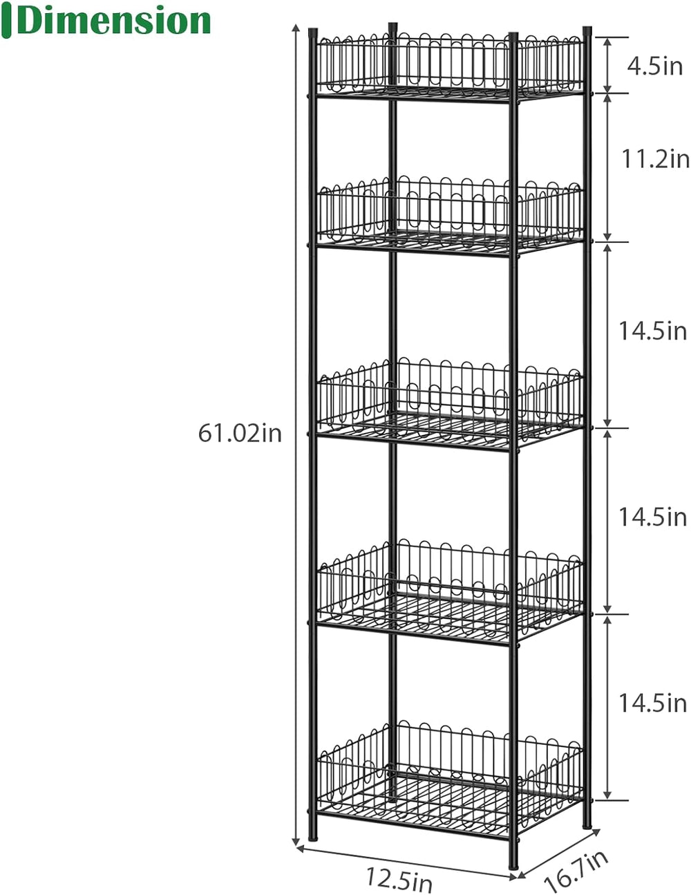 OYEAL Soda Can Organizer for Pantry 5 Tier Water Bottle Organizer Holder for ...