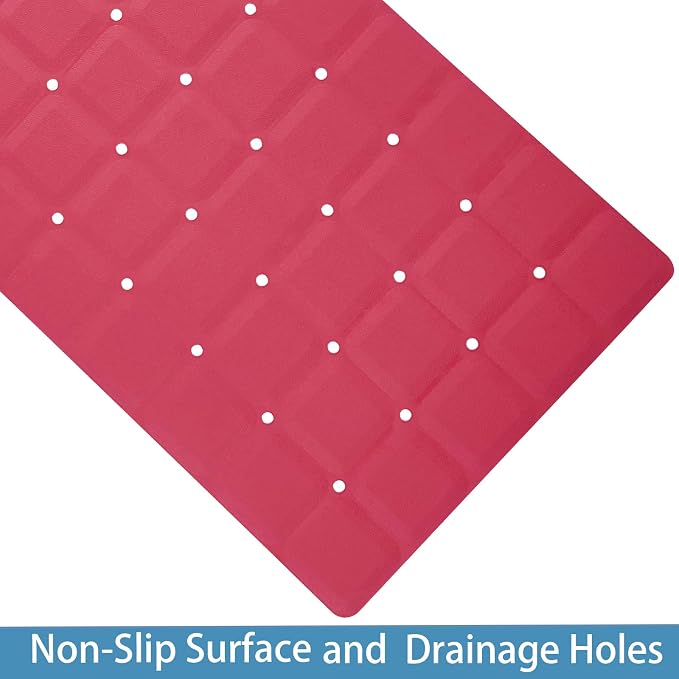 Foldable Silicone Bathtub Mat: Jumbo Size Heavy Duty Safety Bath Mat - Image 4