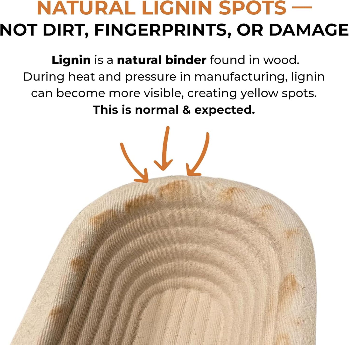 Sourdough Banneton Bread Proofing Basket 11.4" Oval Groove 750g | 11.4 x 5.3 x 2.4in oval, holds 800 to 900g dough, bakes a 750g batard, spruce wood pulp, handmade in Germany