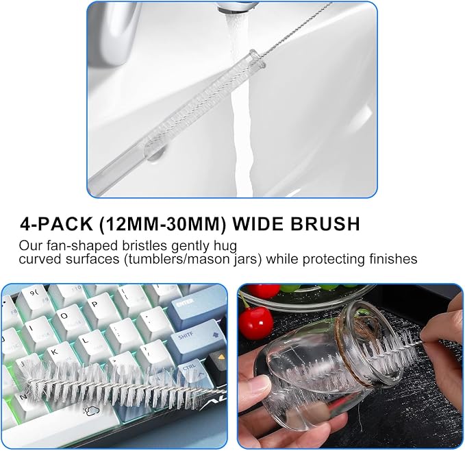 8 Pack Straw Brush Cleaner - Image 4