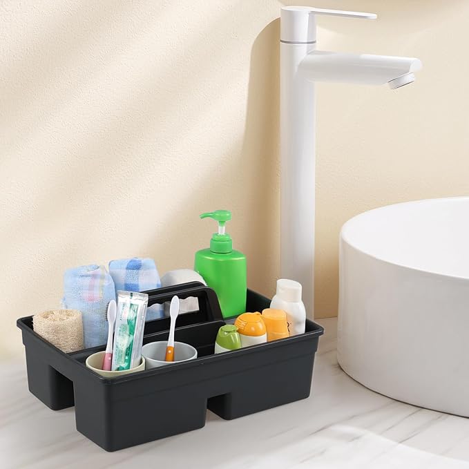 6 Pack Plastic Cleaning Caddy - Image 5
