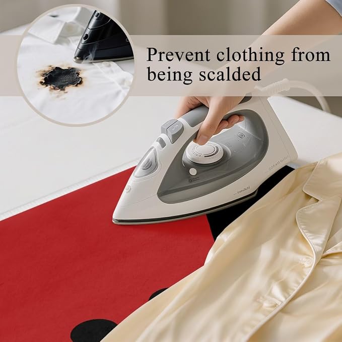 Cute Iron Mat Blanket Travel Foldable Ladybugs Ironing Pad Fabric Ironing Board - Image 5