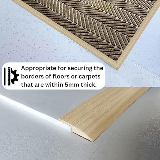 Floor Transition Strip Self Adhesive Carpet Wood Tile Vinyl Flooring Laminate - Image 7
