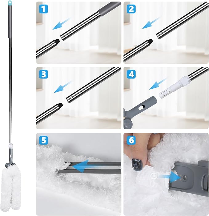 Masthome Microfiber Duster, Microfiber Feather Dusters - Image 8