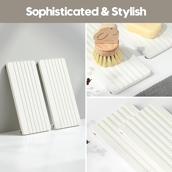 2PCS Diatomite Quick Stone Drying Tray Mat - Image 5