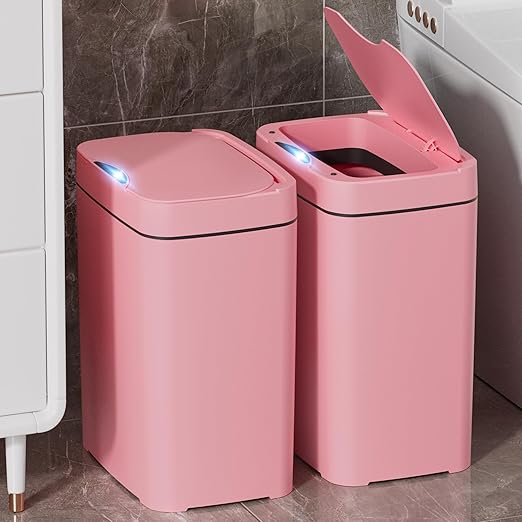 2 Pack 2.7 Gal Bathroom Trash Can by VANPOPUBS