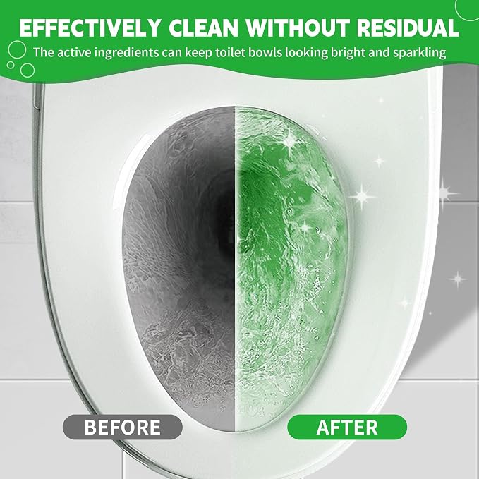 Toilet Bowl Cleaner Tablets, Automatic Toilet Bowl Cleaners, Long-Lasting - Image 2