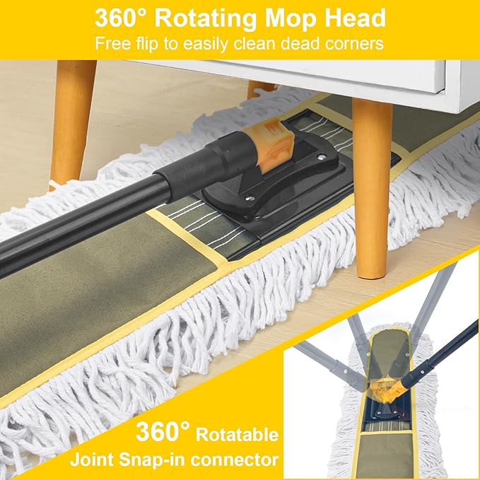 36" Commercial Dust Mops for Floor Cleaning - Image 3