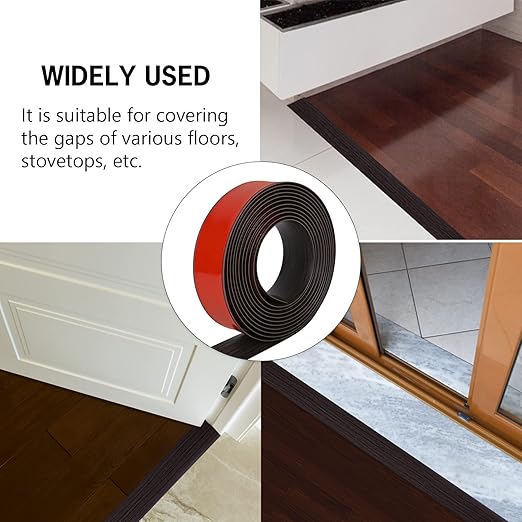 16.4Ft Floor Transition Strip Self Adhesive Vinyl Cover Floor Strip Flat - Image 5