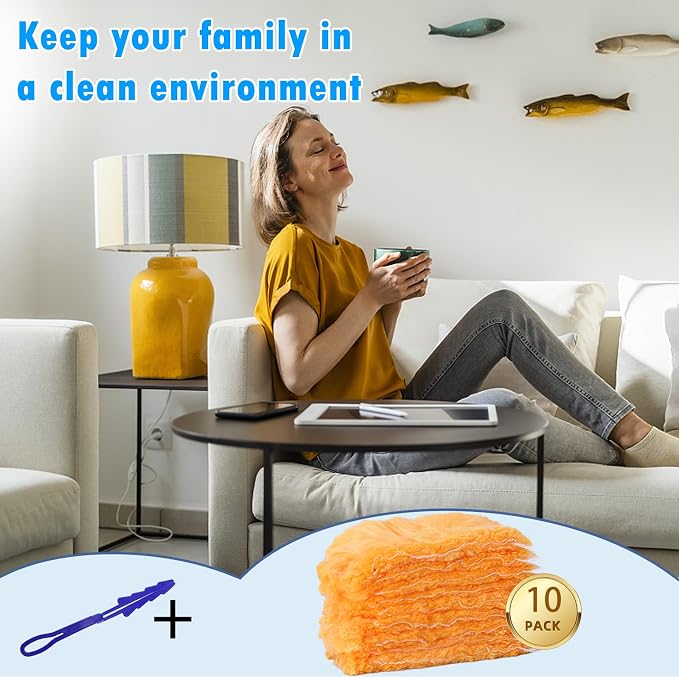 10 Count Heavy Duty Duster Kit for Swiffer Duster, Unscented Disposable Dusters - Image 6