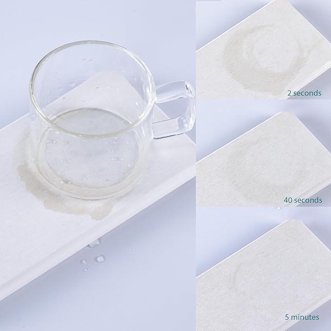 2 Pcs Water Absorbing Stone Trays, Kitchen/Bathroom Sink Soap Dish, Diatomite - Image 7