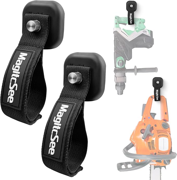 2 Pack Heavy Duty Magnetic Hook Straps by MagitcSee