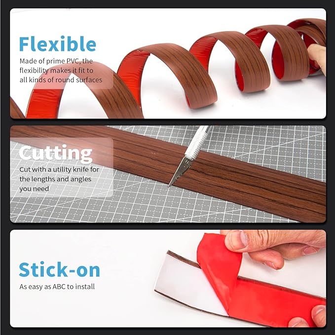 Art3d Self Adhesive Vinyl Floor Transition Strip, Laminate Floor Strip Floor - Image 6