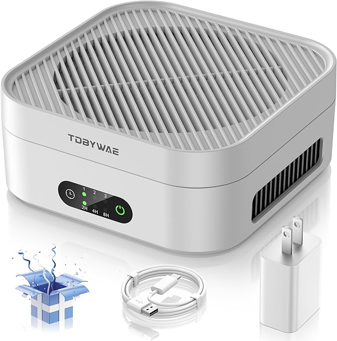 Air Purifiers for Home Bedroom Up to 600 ft², True HEPA Air Purifier for Pets by Clicknow