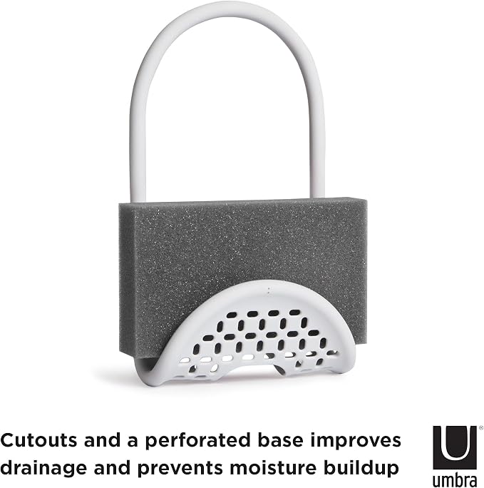 Umbra Sling Flexible Sink Caddy, Non-Slip – Holds Sponge, Scrubbing Brush or - Image 5
