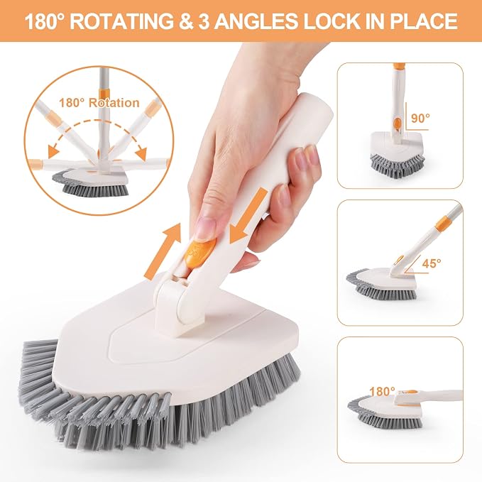 3 in 1 Shower Scrubber Cleaning Brush - Image 6