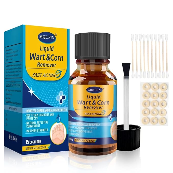 MQUPIN Liquid Corn Removers for Feet, Corn Remover for Toes-Fast Acting Liquid by MQUPIN