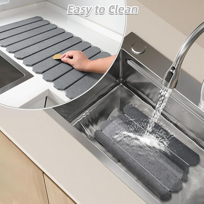 Large Stone Drying Mat for Kitchen Counter - Image 6