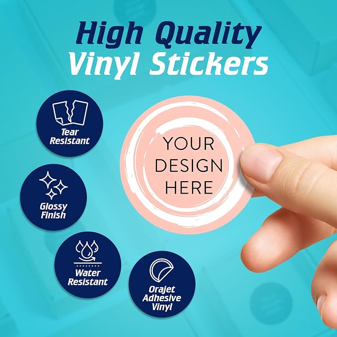 100 Custom Vinyl Stickers - Image 3