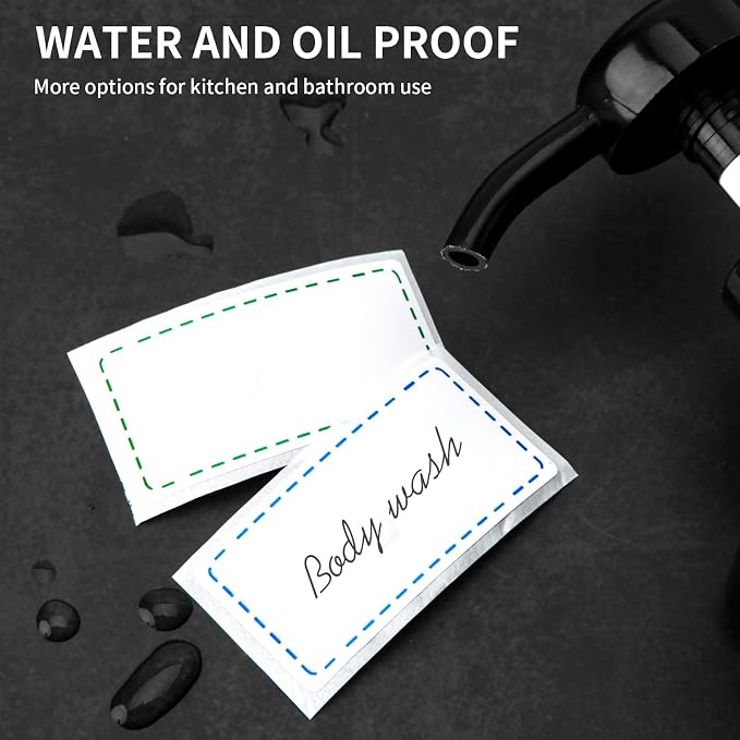 500 Removable Freezer Labels, 2x3 inches Water Oil Waterproof Stickers to Write - Image 4