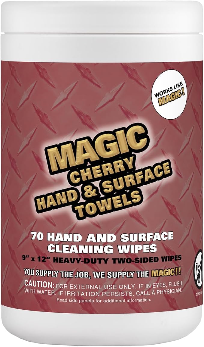 Magic Cherry Scented Heavy Duty Cleaning Wipes - Image 2