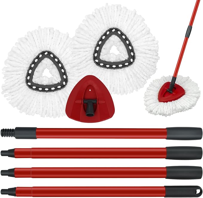 Mop Replace Heads Mop Handle and Mop Base Replacement - Image 9